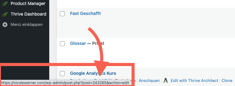 ID herausfinden